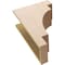 Ekena Millwork 9"W x 18"D x 27"H Classic Mediterranean Rough Cedar Woodgrain TimberThane Corbel, Primed Tan CORUR09X18X27MEDRCPR - alternate 6